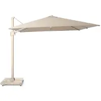 Buitengewoon Boet Halifax T² Zweefparasol 3x3 - Ivory