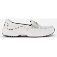 ZOO Adventure Mocassin Dames Mia Wit-Schoenmaat 37