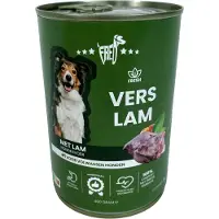 Freds blik vers lam - 12x400 gr - Natvoer Hond