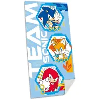 Kids Licensing Katoenen strandlaken Sonic The Hedgehog