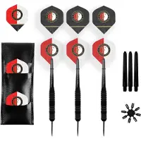 Xq Max Feyenoord Brass Darts Set - Dartpijlen - 23 gram