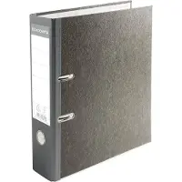 Exacompta Breed Ordner A4 70 mm Grijs 2 Ringen 53710E Kunststof Wolkenmarmer Staand 20 Stuks