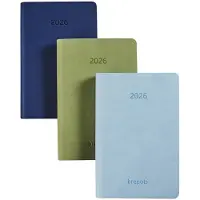 Brepols agenda 2026 - DELTA [0.834] - COLORA - 1 week op 2 pagina's - Weekoverzicht - Donker blauw - 8.1 x 12 cm