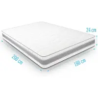 Droommatras Koudschuimmatras INTENSOR 180x200 dikte 24 cm