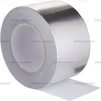Destructiontools 8 rollen 50M x 75mm (400M) aluminium (HVAC) tape (50mic)