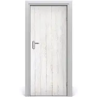 Tulup Deursticker - Heldere Borden Deurfolie - 85 cm x 205 cm - Grijs Deursticker - Moderne Deur Sticker - Deursticker voor de Slaapkamer - Deur Sticker