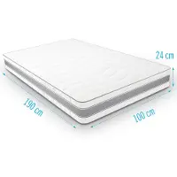 Droommatras Koudschuimmatras INTENSOR 100x190 dikte 24 cm