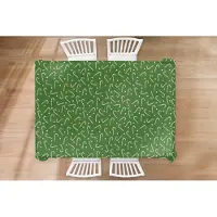 KitchenYeah Kerst Tafelkleed - Kerstmis Decoratie - Tafellaken - Kerstmis - Patronen - Zuurstok - Sterren - 220x150 cm - Kerstmis Versiering - Tafeldecoratie Kerstmis - Kerstdecoratie tafel - Tafelversiering