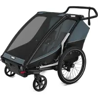 Thule - Sportieve kinderwagens - Chariot Cab Dark Slate voor Unisex - Blauw