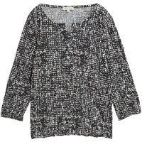 Tom Tailor Blouse camel / navy / wit