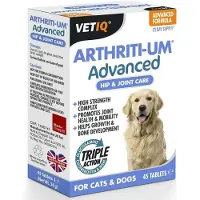 Mark & Chappell Vetiq Arthriti Um Advanced Hondenvoedingssupplement