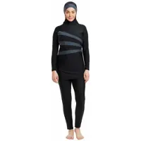 Zoggs Meelup Modesty Swimsuit Zwart 40 Vrouw