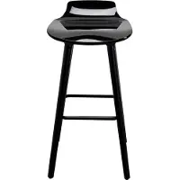 Kare design Barkruk York zwart