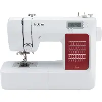 Brother - CS10s - Elektronische naaimachine - 40 stiksels - Draadinsteker - LCD-scherm - Wit
