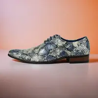 Lureaux Ocean Scales - - Nette Kleurrijke Schoenen Met - Of Zonder - Print - Heren