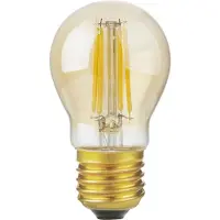 SPL E27 LED Kogellamp | 4.7W Goud 2200K 220V/240V 922 | 360° Dimbaar