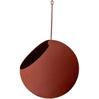 AYTM GLOBE hangende bloempot Ø17 cm h28 cm Gingerbread