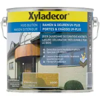 XYLADECOR Raam & Deur UV Plus Satin Kleurloos Beits 2,5L