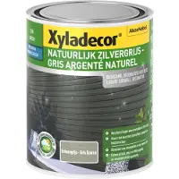 XYLADECOR Silvershine Ocean Grey houtbeits 1L schorsgrijs buitengebruik