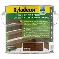 XYLADECOR Bielzen & Palen Houtbescherming 2,5L Donkerbruin
