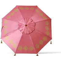 Bigbuy Orientable Aluminum Orxford Fringes 3 Parasol Assorted 22/25 Mm 180 Cm Veelkleurig