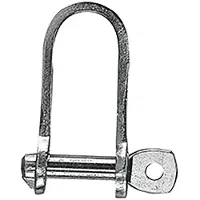 Barton Marine Stainless Steel 2 Automatic Shackle Zilver 5 mm