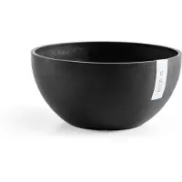 Ecopot's Plantenschaal Brussels Donkergrijs D 25 H 12 Cm