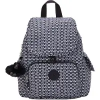 Kipling Rugzak 'CITY' marine / zwart / wit