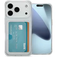 IMoshion Softcase Backcover met pasjeshouder voor de Apple iPhone 17 Pro - Transparant
