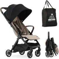 Deryan Air Buggy - Vliegtuig Buggy - 8 kg - Geïntegreerde Tas - Nougat
