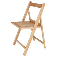 Wellhome Norte Stoel In Beukenhouten Olieafwerking 43x47x79 Cm