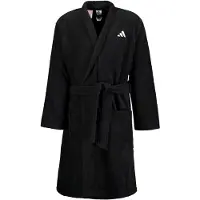 Adidas Sport badjas 'Bathrobe' zwart / wit