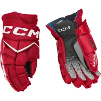 CCM - Jetspeed Ft8 Pro Ijshockeyhandschoenen - Senior - Rood/wit - 15