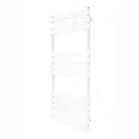 MonsterShop Platte Paneel Handdoekradiator – 1200mm x 500mm – Wit