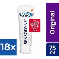 Sensodyne - Tandpasta - Rapid Relief - 75ml x 18
