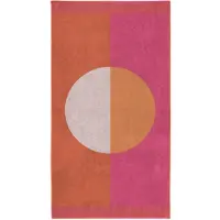 Seahorse Colorblock Circle Strandlaken - 100x180 cm - Roze