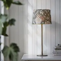PR Home Tafellamp Base Dahlia, groen, Woon-/ Eetkamer, metaal, Tafellamp