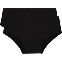 Ten Cate hipster - zwart (set van 2) Slip Meisjes Stretchkatoen Effen - maat 110/116
