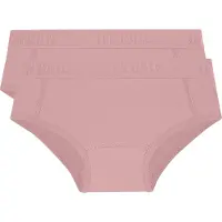 Ten Cate hipster - roze (set van 2) Slip Meisjes Stretchkatoen Effen - maat 98-104