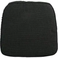 Madison Wickerkussen Universeel Rib Black (48 x 48 cm)