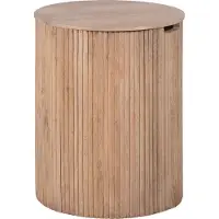 Lewis & Loft Bijzettafel Lonne - FSC mangohout – Rond ?40 – Naturel