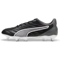 Puma Voetbalschoen 'King Pro' grijs / zwart / wit