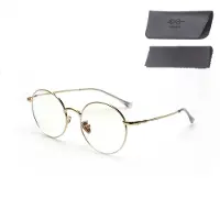 LC Eyewear Computerbril - Blauw Licht Bril - Blue Light Glasses - Beeldschermbril - Metaal - Unisex Bril Zonder Sterkte - Goud