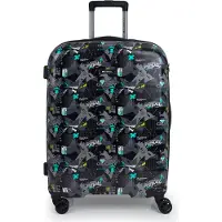 Gabol Trolley 'Score' aqua / grijs / zwart / wit