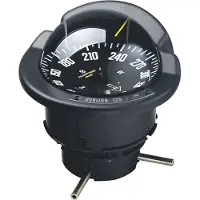 PLASTIMO Olympic Open 135 Compass With Flat Card 12-24v Zilver