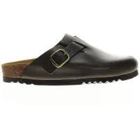 Scholl Klomp Women Fae New Leather Black-Schoenmaat 39