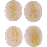Spiru Reiki Stenen Set Rozenkwarts