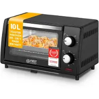 TZS First Austria Elektrische oven-broodrooster Eerste FA-5041-2, Kleine oven, Zwart