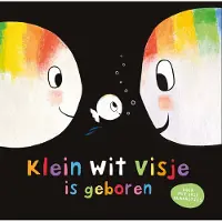 Clavis Klein wit visje is geboren. Boek + slabbetjes