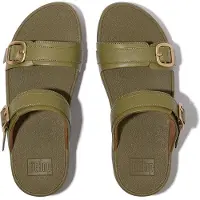 FitFlop Lulu adjustable slide leather